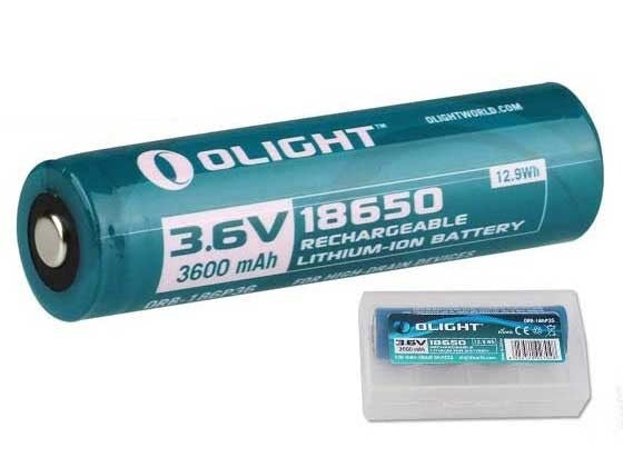 Various Olight Batteries