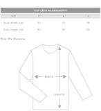 NEHG Kids Grey Jumper - Black Logo