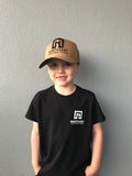 KIDS - Black Premium T-Shirt - White Logo