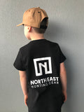 KIDS - Black Premium T-Shirt - White Logo