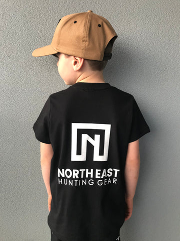 KIDS - Black Premium T-Shirt - White Logo